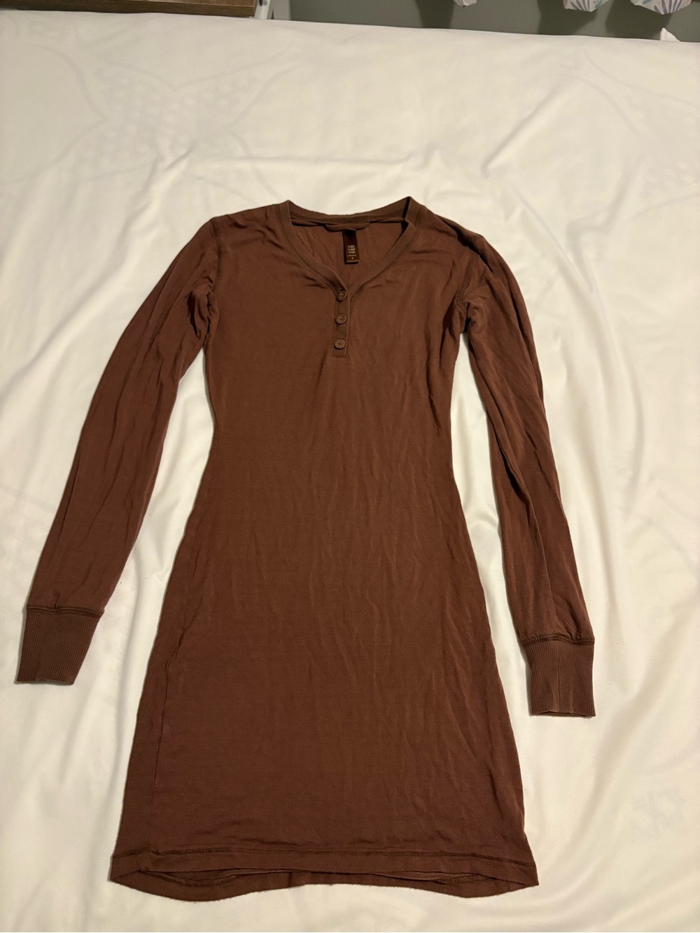 Skims Henley Nightgown (Discontinued Color)